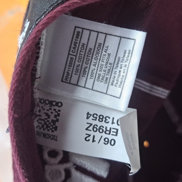 Texas A&M Adidas stitched logo maroon & white pulltab soft shell college hat - Picture 8 of 8